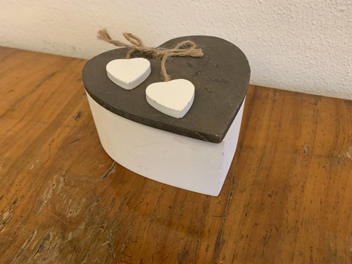 Herz holz schatulle mit deckel - holz-schatulle,