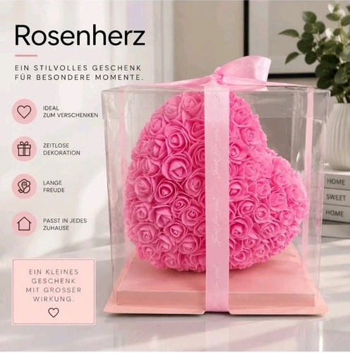 Rosenherz box valentinstag - rosenherz,