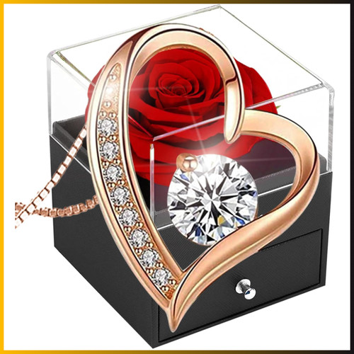 Ewige rose geschenkbox - ewige,