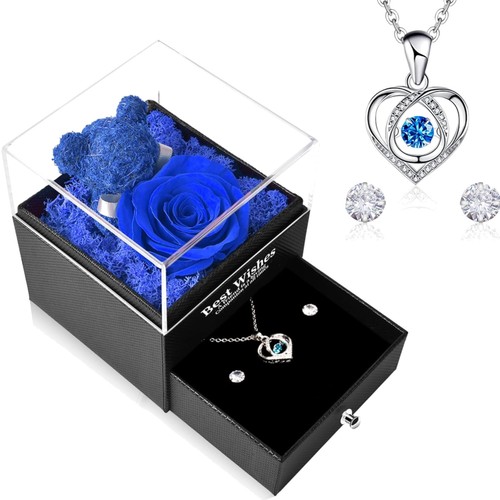 Ewige rose kette ohrringe - ewige,