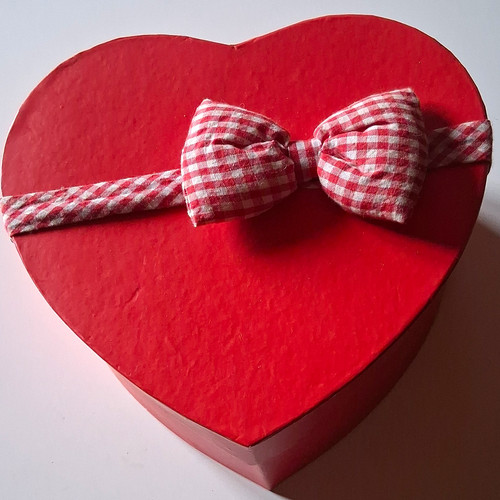 Herz geschenkbox karton - herz,