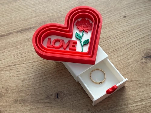 Herz box love liebe - love, rosen