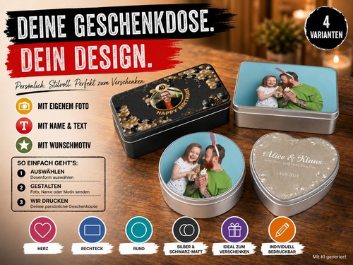 Personalisierte keksdose - personalisierte,