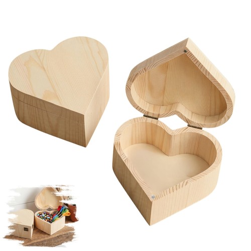 Holzkiste herzform - holzkiste,