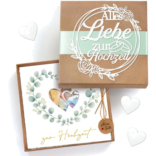 Hochzeit geschenkbox holz herz - geschenkbox,