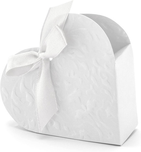 Geschenkbox herz mit schleife - geschenkbox,