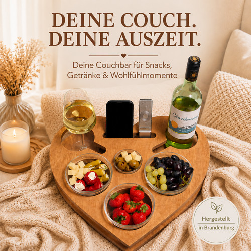 Couchbar snackbox herz mit - herz, 4