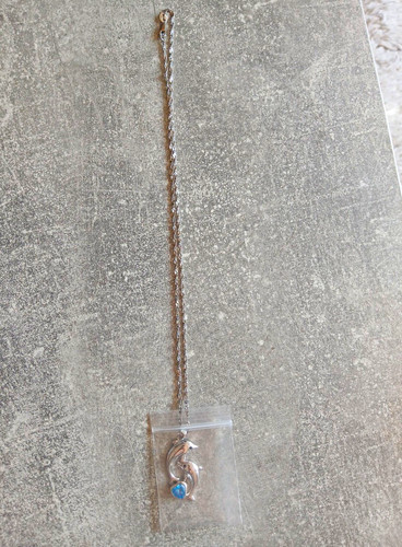 Halskette silberfarben mit