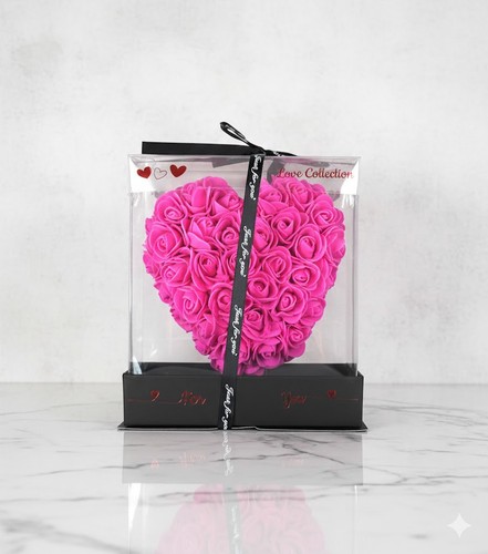 Rosenherz box geschenk - box,
