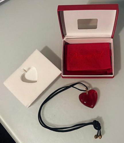 Baccarat herz anhänger - herz,