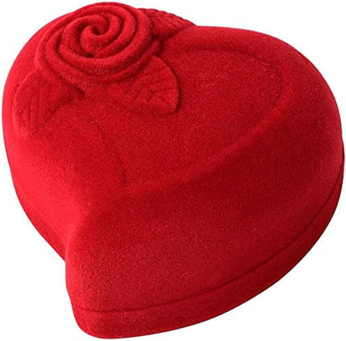 Rotes luxurs liebesherz mit - rotes,