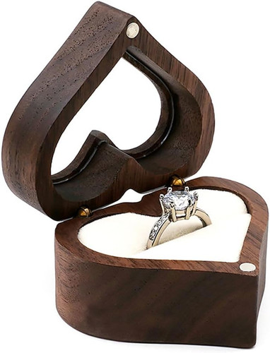 Holz ring box - ring,