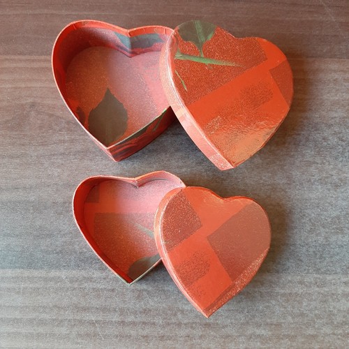 Geschenkbox herz stk - geschenkbox,