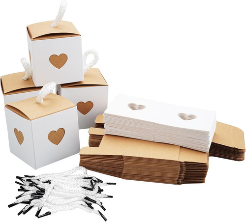Mini geschenkboxen mit herz - geschenkboxen,