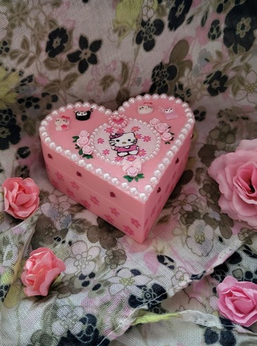 Süße herzbox rosa mit - süße,