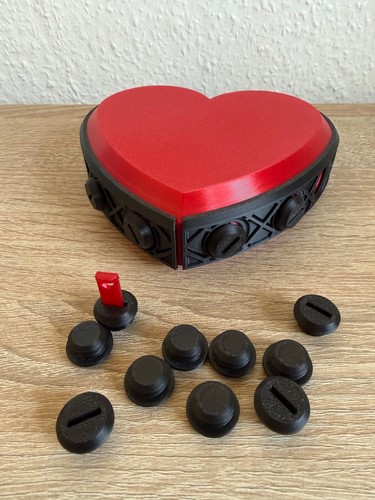 Nervige geschenkbox herz mit - nervige,