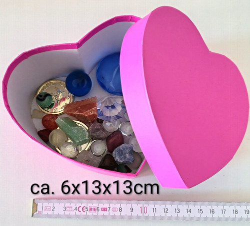 Herz geschenkbox mit deckel - herz,