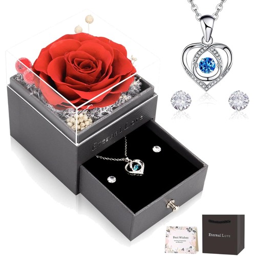 Ewige rose geschenkset mit - ewige,