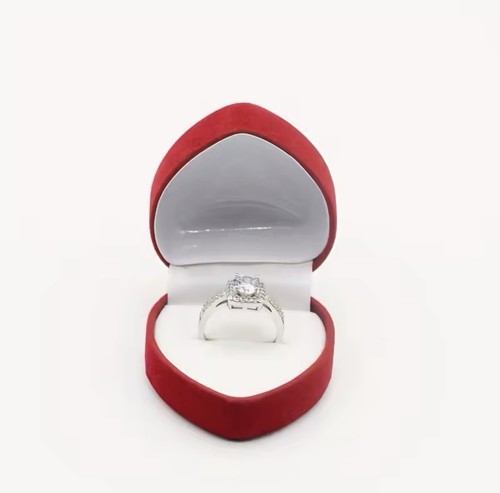 Ringbox samt schmuck herz - ringbox,